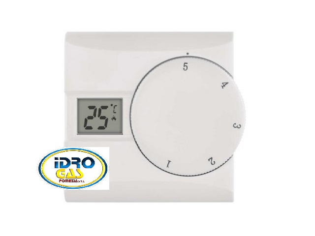 TERMOSTATO MANUALE BRAVO CON DISPLAY NEW